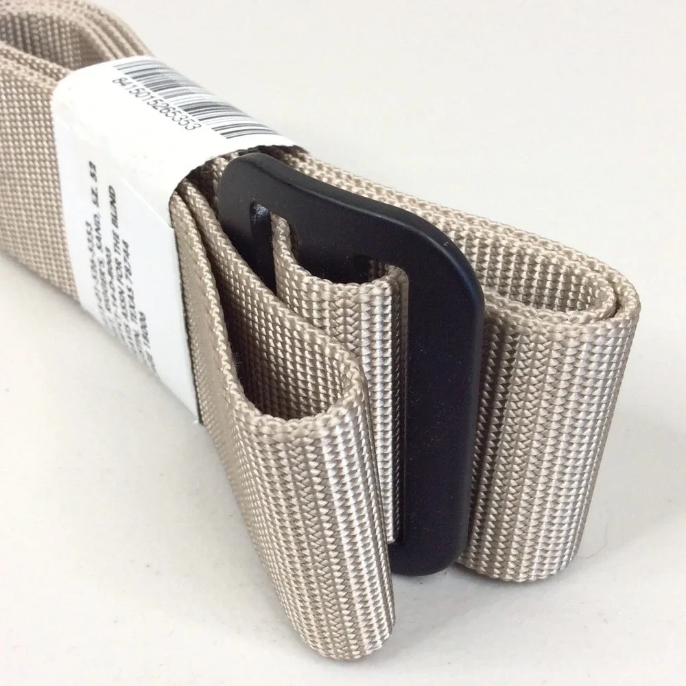 Defense Logistics Agency Military Rigger Belt Sand Size 52 8415-01-526-5353